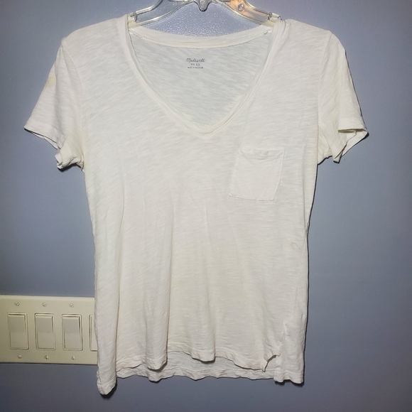 Madewell Other - Made well white tee shirt. Xs